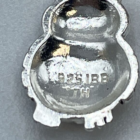 925 Sterling Silver IBB Owl European Charm Dangle Boho Statement Timeless - Picture 2 of 7